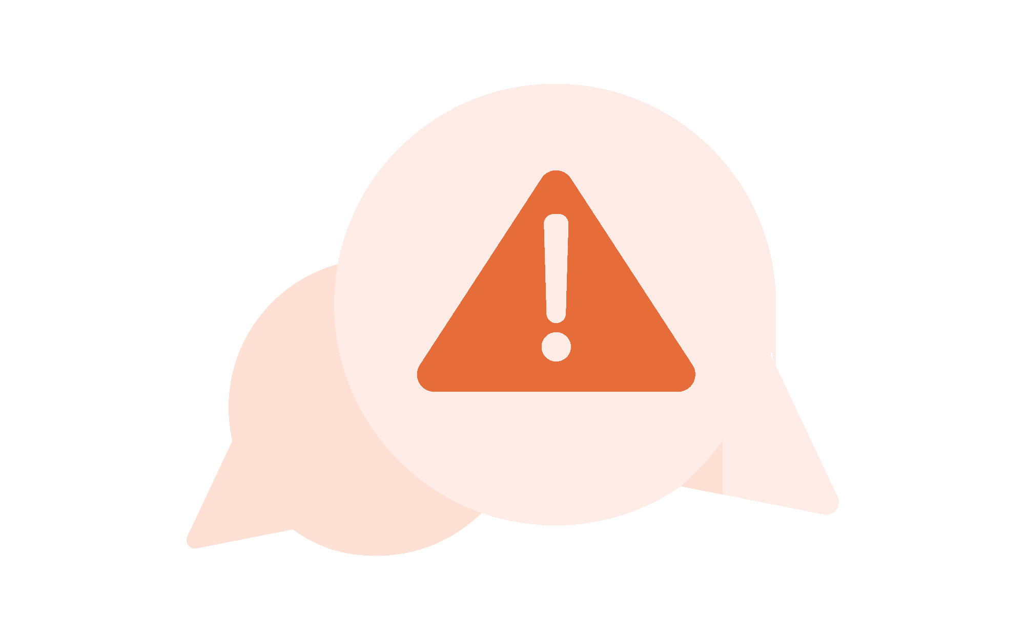 Alert Message With Warning Symbol