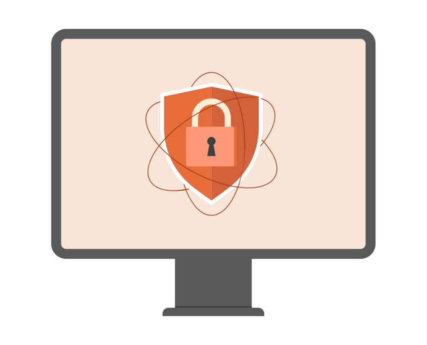 Digital Security Illustration
