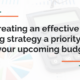 budget tracking