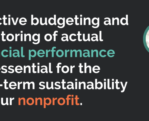 nonprofit budget