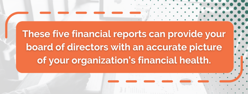 financial reports