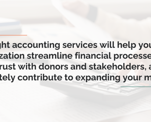 nonprofit accounting services