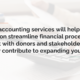 nonprofit accounting services