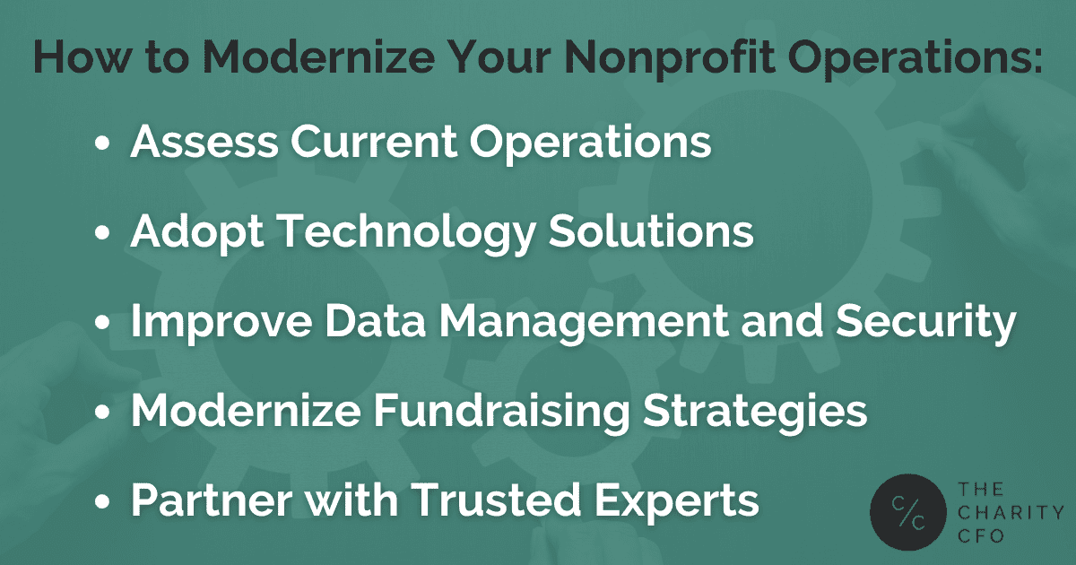 Nonprofit operations