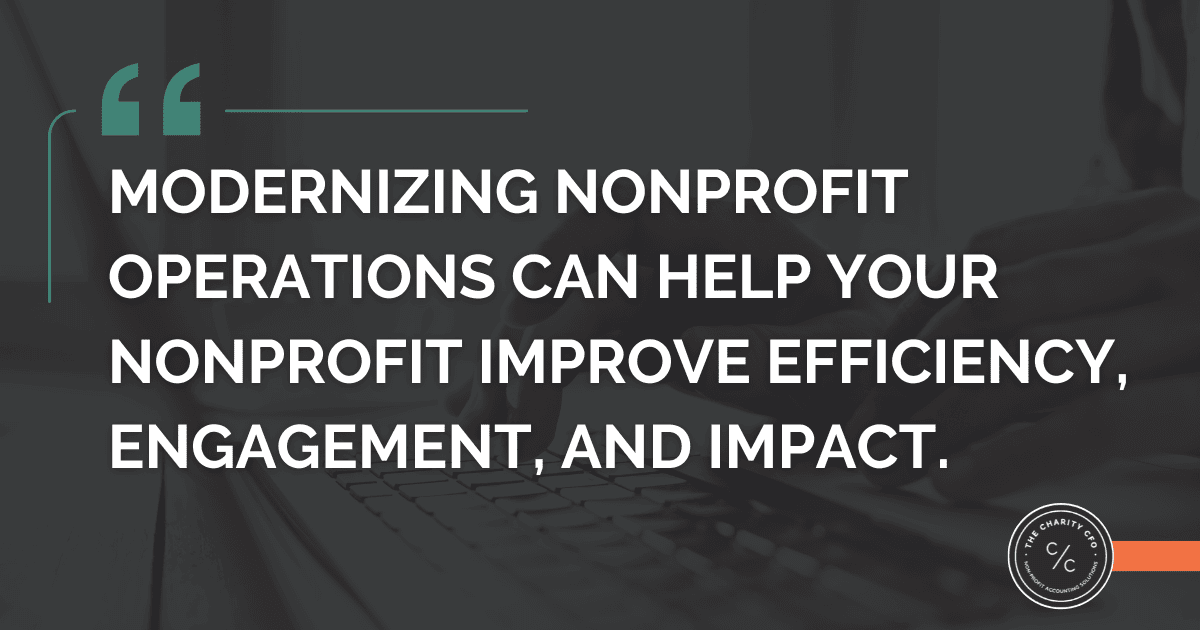 Nonprofit operations