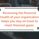 Nonprofit financial review
