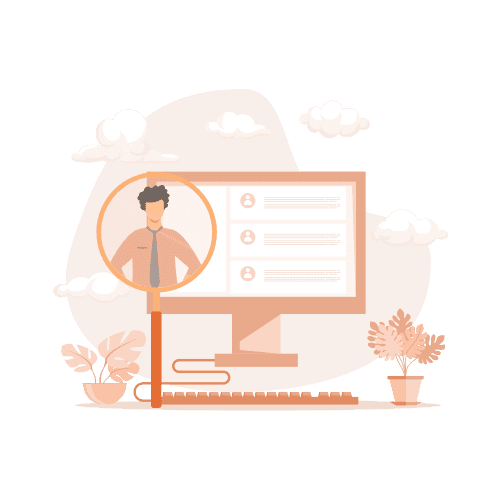 Human Resources Manager Hiring Employee Online