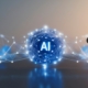 A nonprofit accounting team using AI-powered financial tools to automate transaction coding and generate real-time reports